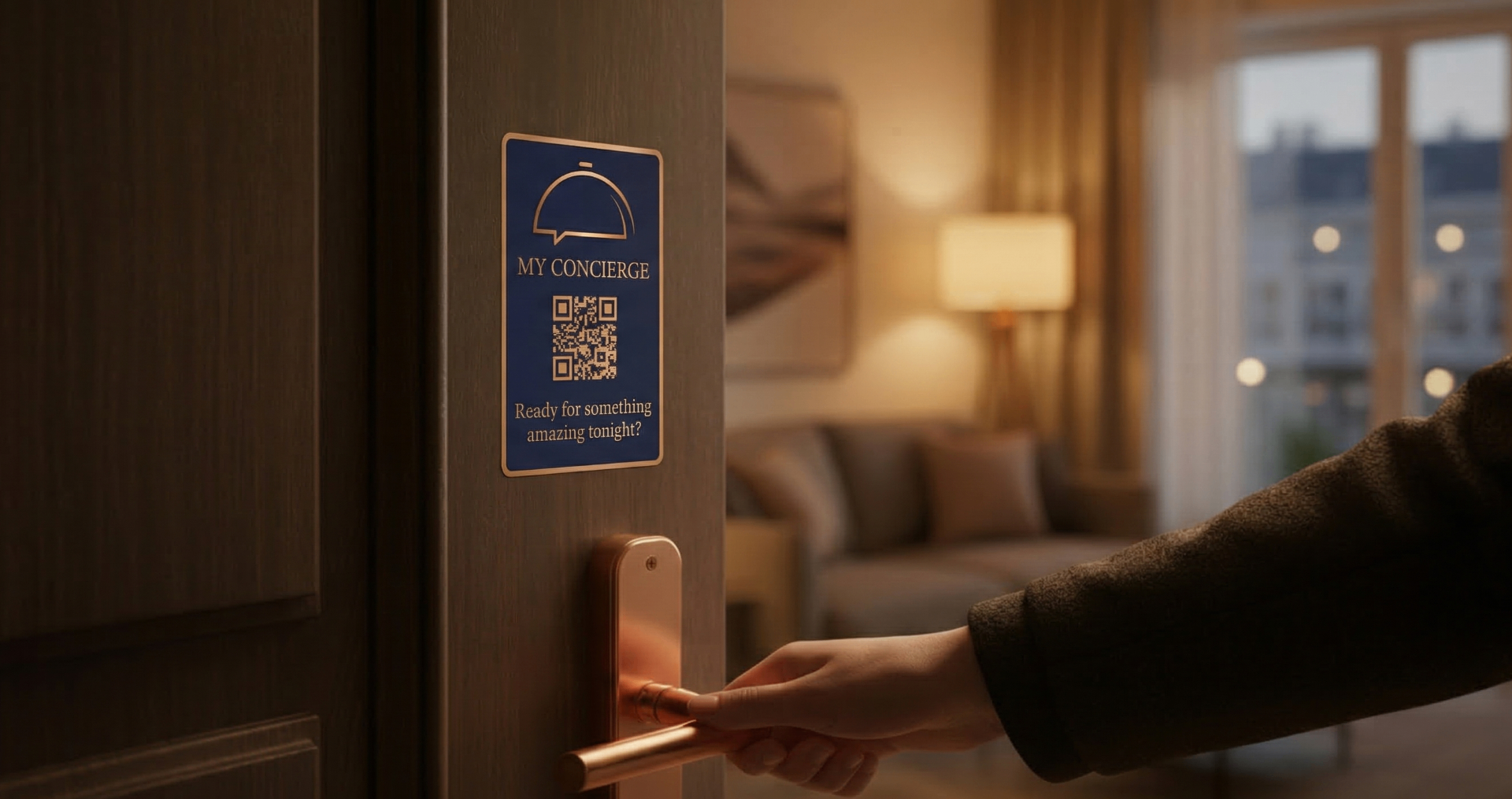 Door sticker